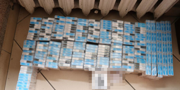 KONTRABANDA W DOMU 65-LATKA