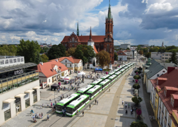 Piknik z autobusami elektrycznymi