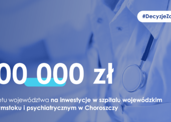 Ponad 900 tys. zł na inwestycje w placówkach medycznych w Białymstoku i Choroszczy
