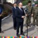 Wojsko stacjonujące w Dubiczach Cerkiewnych opuszcza salę gimnastyczną w szkole podstawowej