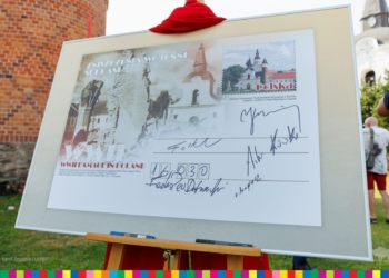 Supraski monaster na kartce pocztowej „Zniszczenia wojenne”