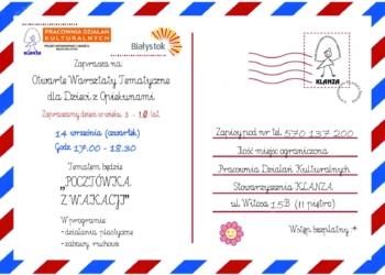 Otwarte Warsztaty Tematyczne dla dzieci