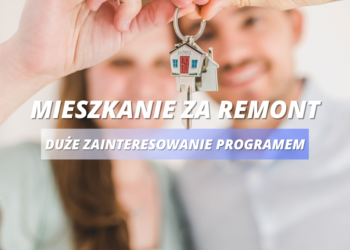 Mieszkanie za remont – duże zainteresowanie