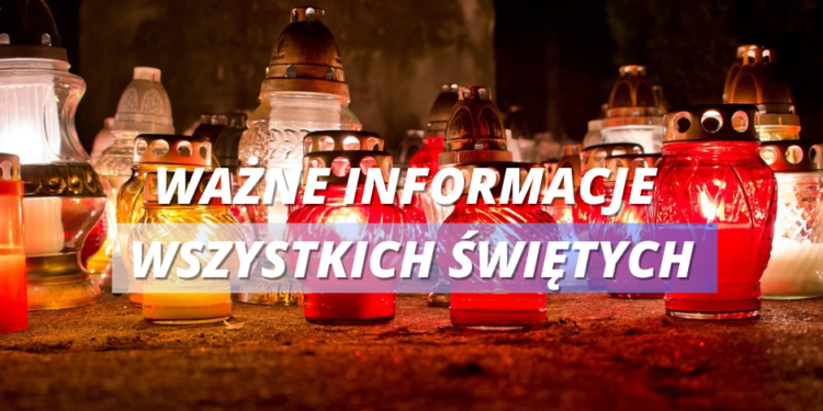 Przed nami 1 listopada - Uroczystość Wszystkich Świętych. W nadchodzących dniach ruszymy by odwiedzić groby naszych bliskich. dla Państwa bezpieczeństwa wprowadzamy zmiany w organizacji ruchu w sąsiedztwie suwalskich cmentarzy: https://tiny.pl/cp66j dla Państwa wygody uruchamiamy specjalne linie komunikacji miejskiej, które dowiozą Was do suwalskich cmentarzy: https://tiny.pl/cpblz Pamiętajcie o zachowaniu szczególnej ostrożności.