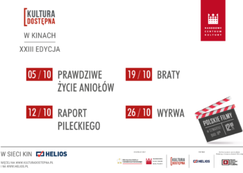 Wyjątkowy cykl Kultura Dostępna w październiku w kinach Helios!
