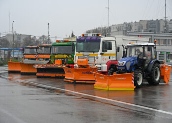 Zimowe oczyszczanie miasta Białystok