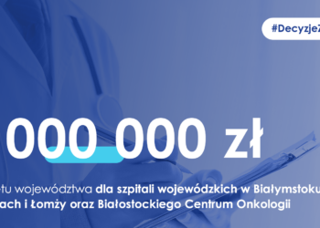 Blisko 3 mln zł dla podlaskich placówek medycznych