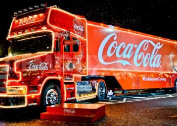 ciężarówka Coca Coli