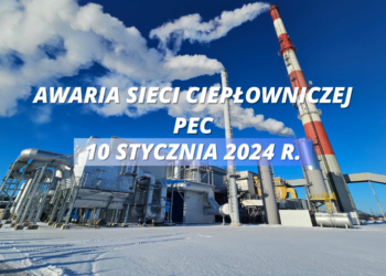 Awaria sieci ciepłowniczej PEC