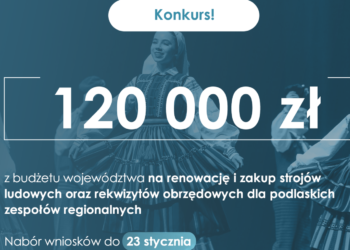 120 tys. zł na zadania publiczne w sferze kultury, sztuki, ochrony dóbr kultury i dziedzictwa narodowego