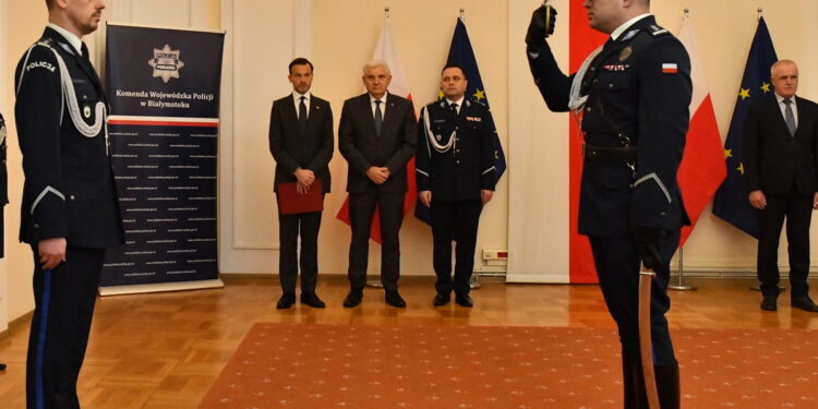 NOWY KOMENDANT WOJEWÓDZKI POLICJI W BIAŁYMSTOKU