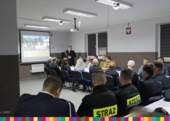 Spotkanie ze strażakami ochotnikami z Zubrzycy Wielkiej