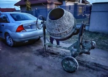 Policjant z Łomży na wolnym zatrzymał złodzieja betoniarki