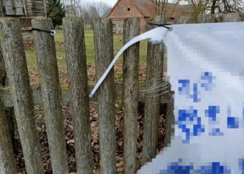 Zniszczył plakaty wyborcze