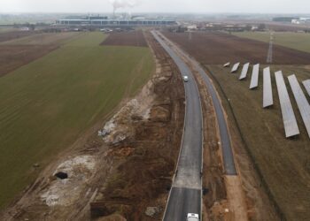 Przebudowa dróg „przemysłowych” zgodnie z planem