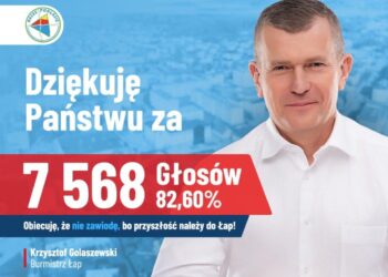 Mieszkańcy ponownie wybrali burmistrza Łap