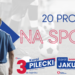 20 procent na sport