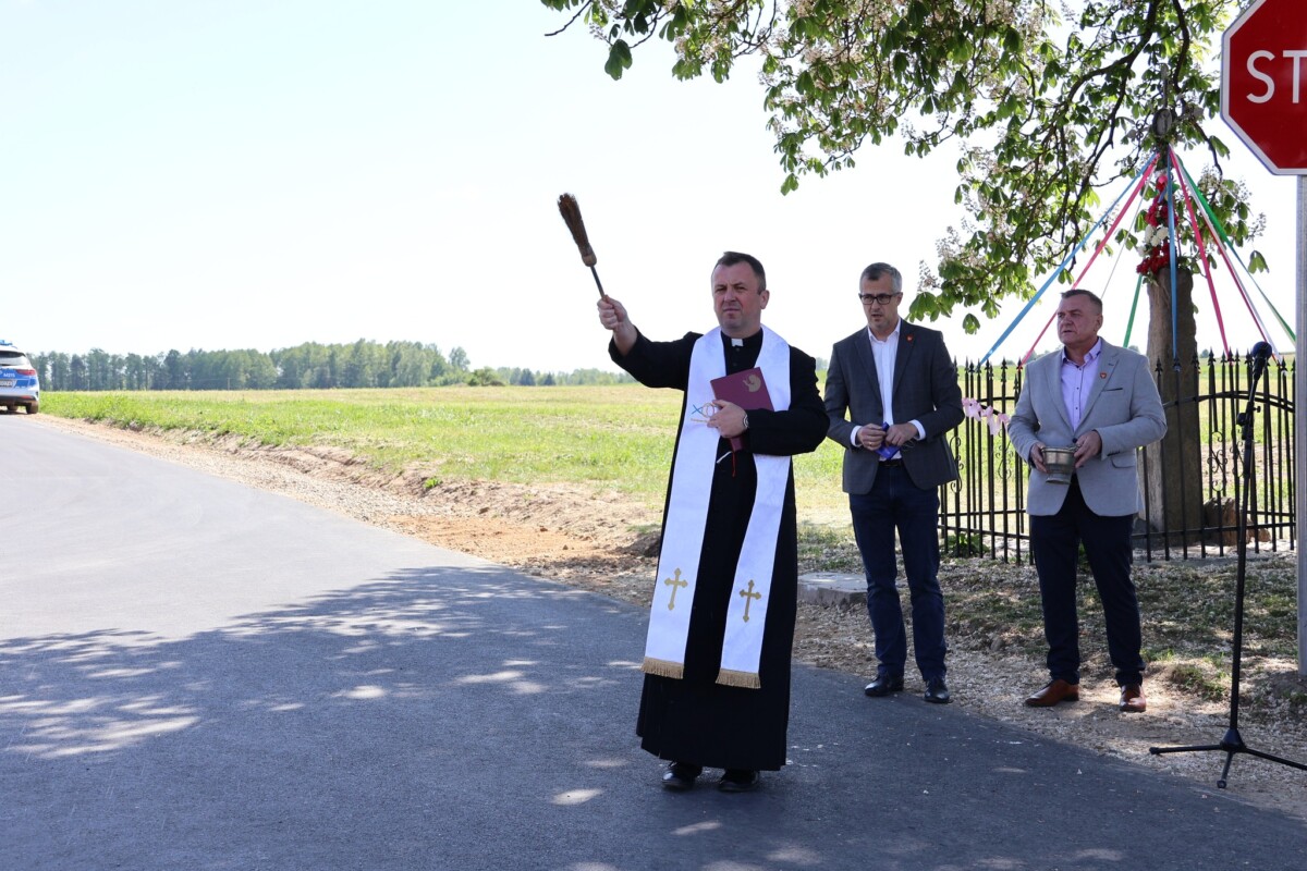 Saniki- Leśniki – droga po remoncie