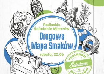 Drogowa mapa smaków – pod tym hasłem odbędzie się najbliższe Podlaskie Śniadanie Mistrzów. Potraw z całego świata można będzie spróbować w Ogrodzie Pałacu Branickich już 22 czerwca. Tym razem organizatorzy oferują podróż „Drogową mapą smaków". Dostępne będzie menu wielu krajów świata, np. Japonii, Węgier, Niemiec, Francji czy Włoch. Nie zabraknie tradycyjnych potraw i kulinarnych niespodzianek przygotowanych przez restauracje, kawiarnie, lodziarnie i lokalnych producentów. Wśród 32 wystawców będą zarówno weterani z poprzednich edycji, jak też debiutanci. Oprócz propozycji kulinarnych i cukierniczych, można będzie też kupić produkty regionalne, z których słynie województwo podlaskie. Impreza rozpocznie się o godz. 10.00. – 17. edycja Podlaskiego Śniadania Mistrzów odbędzie się podczas Dni Miasta Białegostoku, w które doskonale się wpisuje jako wydarzenie towarzyszące. Miasto od początku wspiera jego organizację jako partner strategiczny. Zapraszam do udziału zarówno w śniadaniu, jak też w pozostałych imprezach w ramach święta Białegostoku – powiedział zastępca prezydenta Białegostoku Rafał Rudnicki. Niepowtarzalny, sielski klimat śniadania mistrzów stworzy przede wszystkim piękne otoczenie parku, ale też delikatna muzyka w tle, strefa wypoczynku z leżakami oraz specjalny kącik zabaw i edukacji dla dzieci. To impreza otwarta dla wszystkich, wstęp na jej teren jest bezpłatny, ale – tak jak w restauracjach – za dania się płaci, choć pojawią się też degustacje. Podlaskie Śniadanie Mistrzów to plenerowy piknik kulinarny. Pierwsza edycja odbyła się w 2015 r. Od tamtej pory zostało zorganizowanych już 16 edycji imprezy, która swoim klimatem przyciąga ludzi w każdym wieku. Na stałe wpisała się w wakacyjny krajobraz miasta.
