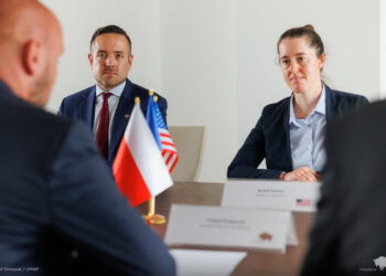 Sekretarz Ambasady USA z wizytą w urzędzie marszałkowskim