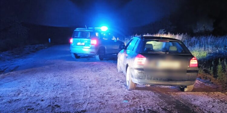 Pościg za 16 letnim kierowcą Audi