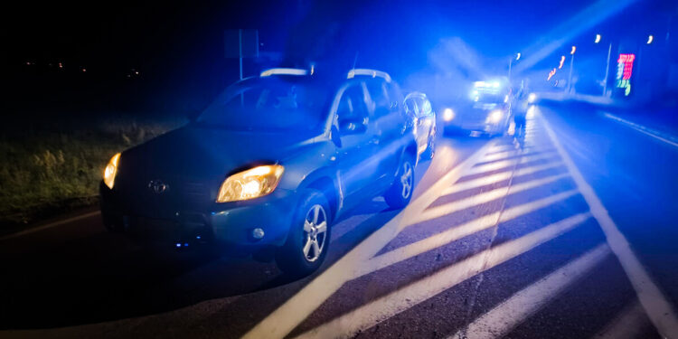 Mając 3 promile spowodowała kolizję