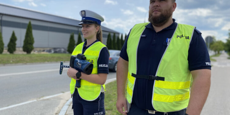 Pędził przez Zambrów 115 km/h