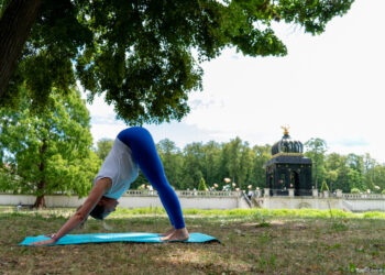 Joga na wakacje w Ogrodzie Branickich