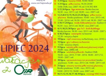 Wakacyjna oferta OSiR w Hajnówce