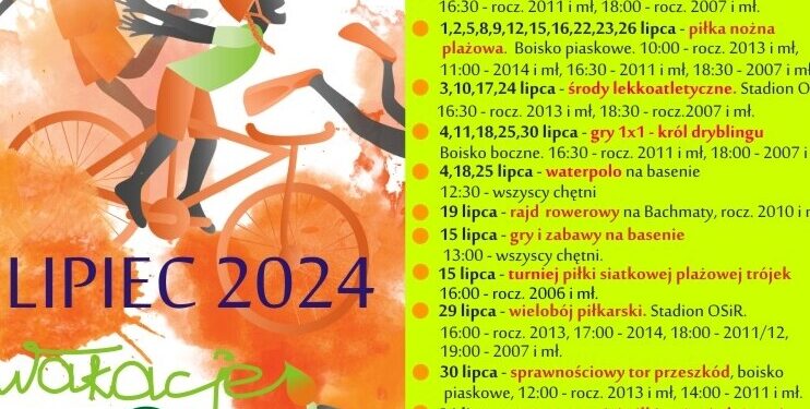 Wakacyjna oferta OSiR w Hajnówce