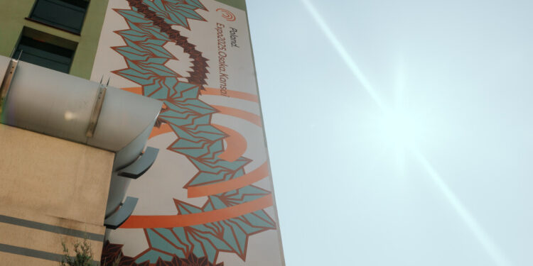 W Białymstoku powstał mural promujący Expo 2025 w Osace