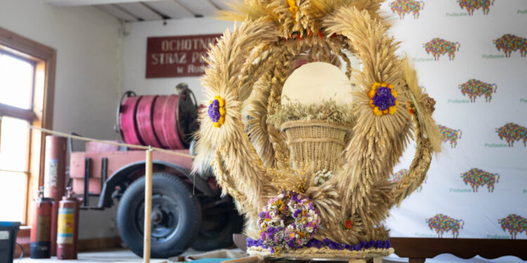 Wybrano najpiękniejszy wieniec dożynkowy w Podlaskiem