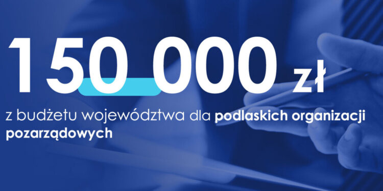 Rozstrzygnięto konkurs na wkłady własne do projektów podlaskich organizacji pożytku publicznego