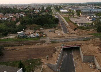 Dronem nad trasą wschodnią