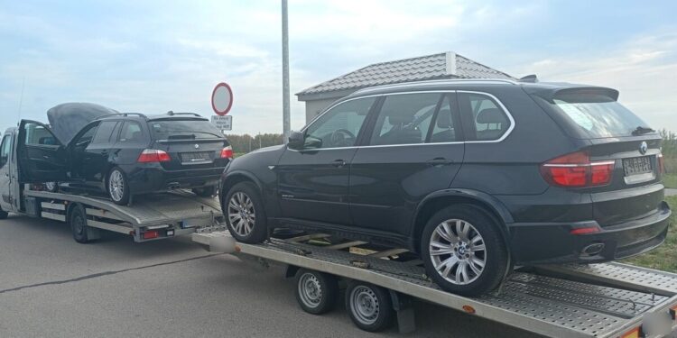 Kradzione BMW na lawecie