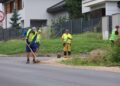 Odbiór techniczny ul. Niewodnickiej w Klepaczach
