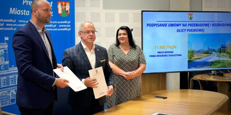 Inwestycje drogowe za ponad 30 mln zł w Suwałkach
