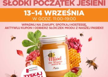 Odwiedź Atrium Biała i zdobądź słoiczek miodu!