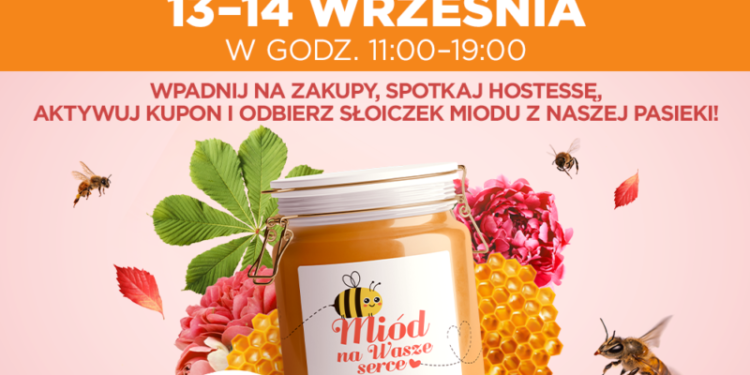 Odwiedź Atrium Biała i zdobądź słoiczek miodu!