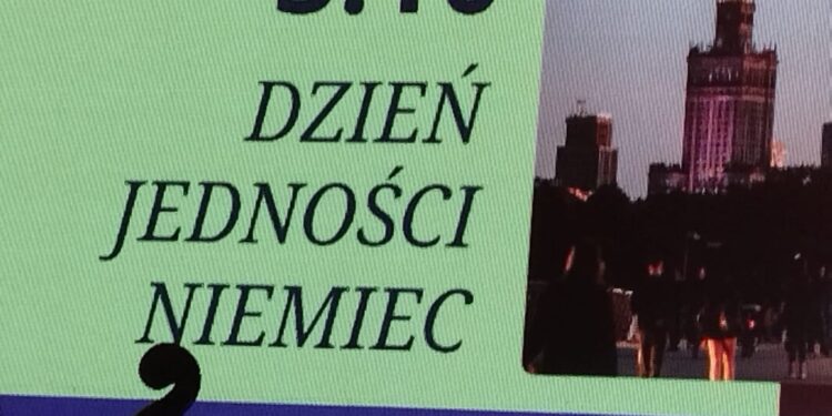 Podlaskie na Dniu Jedności Niemiec