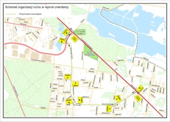 Wszystkich Świętych – organizacja ruchu w Białymstoku
