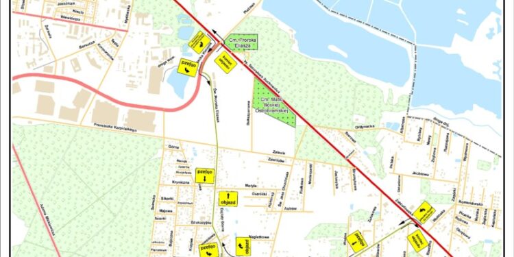 Wszystkich Świętych – organizacja ruchu w Białymstoku