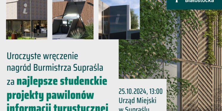 projekty pawilonów informacji turystycznej