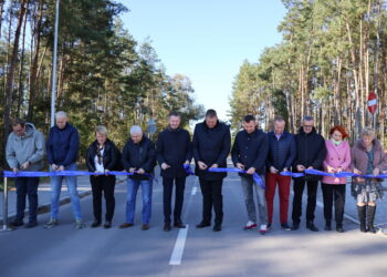 Otwarcie ul. Szkolnej w Dobrzyniewie Dużym