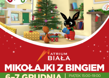 Bing w Atrium Biała – świętuj Mikołajki z ulubionym bohaterem dzieci!