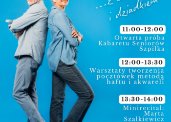 Nie lubię poniedziałków... chyba że z babcią i dziadkiem. Otwarte zajęcia dla seniorów