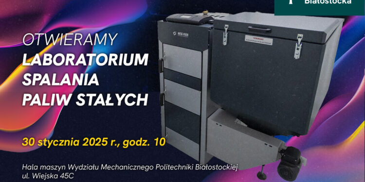 Laboratorium spalania paliw stałych w Politechnice Białostockiej
