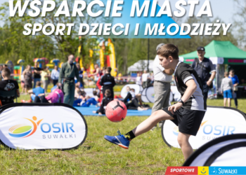 815.000 zł na sport dla dzieci i młodzieży z Suwałk