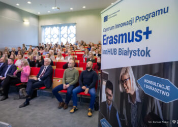 Politechnika Białostocka wspiera innowacje poprzez program Erasmus+.