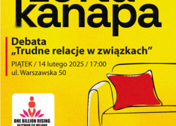 Debata „Trudne relacje” – porozmawiajmy o toksycznych związkach – wydarzenie w ramach „Żółtej kanapy”